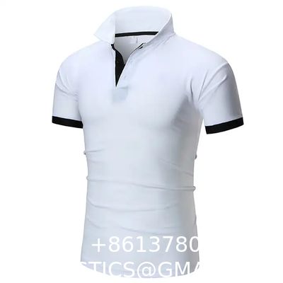 Wholesale Ice Silk Polo Shirts Custom Logo Polyester Solid Color T-Shirts Plain Golf Men'S Polo Embroidered Polo Shirt Solid Color T-shirts Uniform Golf Polo Embroidered Polo Shirt for Men