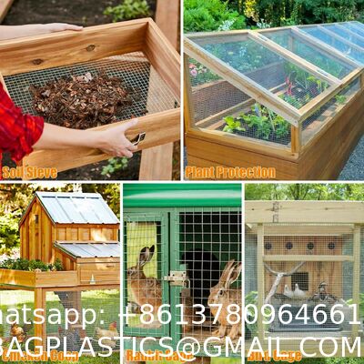 Hardware Cloth Chicken Wire Fencing Hot-Dipped Galvanized Welded Chicken Wire Mesh Roll Metal Fence For Poultry Cage Home Improvement Projects