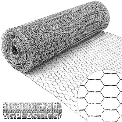 Wire, Steel Wire Mesh Roll, Versatile And Durable Garden Netting, Essential Galvanized PVC-Coated Hexagonal Chicken Wire Mesh Low Price Bulk Poultry Farm Roll Wire Welded Wire Mesh Processing Service