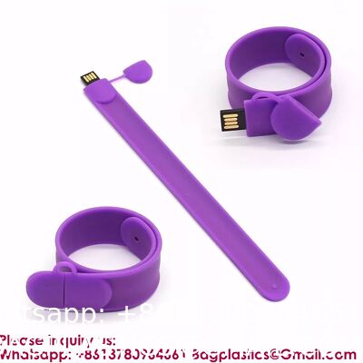 Promotional Products Portable Colorful Silicone Wristband USB Flash Drive 2gb 4gb 8gb 16gb Slap USB 32gb 64gb 128gb Memory Stick Bracelet Flash Drive