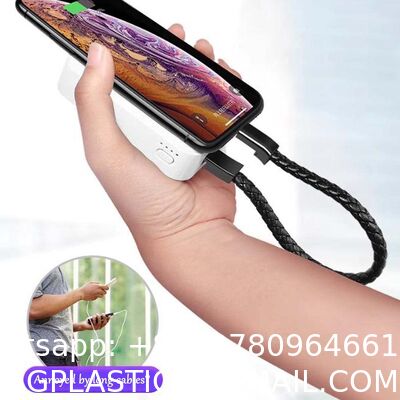 USB C To USB C Short Charging Cable 7.9in Portable Fashion Fast Bracelet Charger Wrist Data Transfer Cord For IOS Huawei Samsung Galaxy LG Android