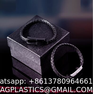 USB 3.0 Multicolor Type-C Fast Charging Data Feng Shui Bracelet Cable: Midnight Guardian · Onyx Energy Bracelet Wristband Design Charger Leather Bracelet Portable Travel Charger, Braided Cord