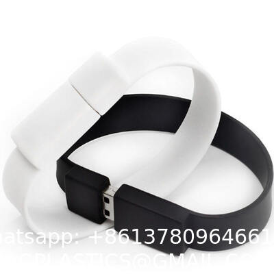 Top Selling 2GB Silicon USB 2.0 Flash Drive Bracelet/Wristband New Product Made in China Custom Blank Usb Flash Drive Silicone Wristband Bracelets for Souvenir