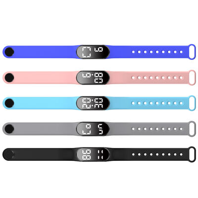 Hot-Selling Colorful Touch Screen Smart Watch 3d Pedometer Wristwatch For Men For Women Customizable Logo And Function Sport Digital Watch Adjustable Smartwatch Men's Watches for Strap LED