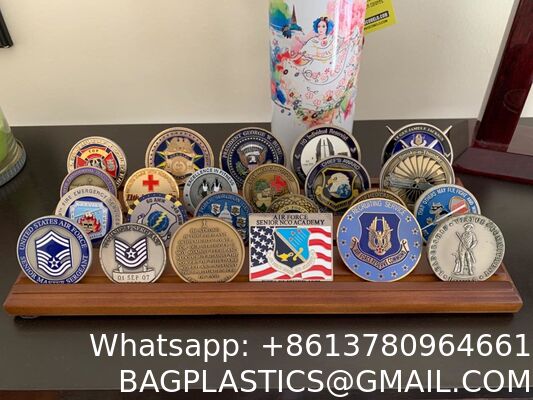 Manufacturer Custom Design Metal Blank Logo Engraved Zinc Alloy Brass 3D Double Sided Enamel Commemorative Souvenir Custom Challenge Coin For Laser