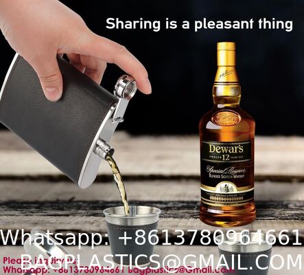Leak Proof Engraved Flask Whisky Flask Stainless Steel Pocket Hip Flask For Liquor Stainless Steel Wine Jug Set 7 oz Portable Outdoor Small Wine Bottle Wholesale Gift Box