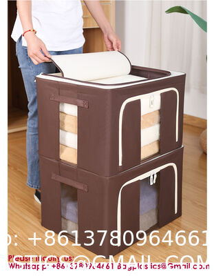 Portable Winter Large Capacity Clothes Storage Bag For Clothes Organizer Underbed Clothes Organizer Oem New Design Household Wardrobe Storage  Closet Organizers and Storage Bins