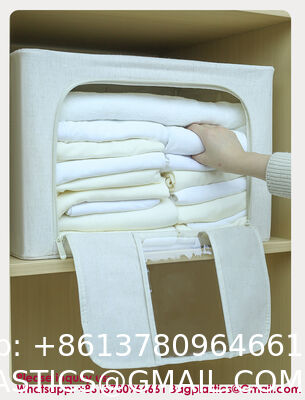 Clothes Storage Bags, 16 Gallon Storage Containers With Reinforced Handle, Sturdy Zipper, Closet Organizer For Blanket, Comforter, Pillow, Bedding