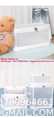 Heavy Duty Blanket Storage Bags Clothes Storage Foldable Closet Organizers Containers With Reinforced Handle For Clothing, Blanket, Comforters, Bed Sheets, Pillows And Toys