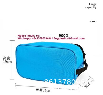 Shoe Bag For Travel, Water-Resistant Shoe Pouch For Gym, Odor-Resistant Soccer Cleats Bag For Sport Travel, Sneaker Bags, Waterproof Travel Shoe Bags with Zipper for Packing, Golf Shoe Dust Bags