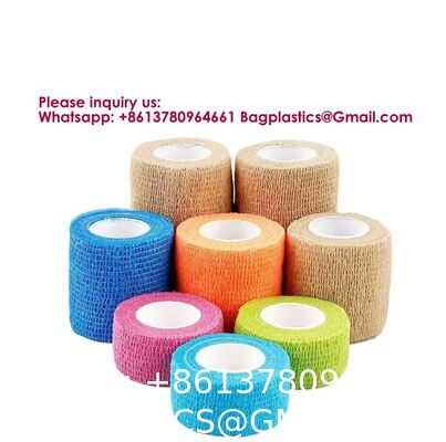 Kinesiology Tape Sports Bandage Medical Tapes Tape Kinesiology Tapes Sport Tapes Self-Adhesive Bandage Elastic Adhesive Bandage Elastic Bandage Medical Dressing Roll Wound Plaster Adhesive Patch