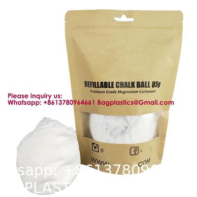 Non-refillable Custom Gym Chalk Hand Grip Chalk Ball Strong Refillable Chalk Ball, Each Ball Has 65 G (2.3 Oz) Capacity, Fine Soft For Athletic Chalk Ball Comes Full Rock Climbing, Gym Workouts