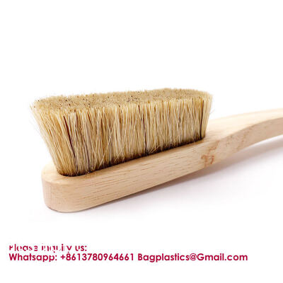 Bouldering Brush Chalk Paint Brush, Wax Paint Brush Set Of 5, Wax Brushes And Chalk Paint For Furniture DIY Art Crafts, Natural Bristle Round Oval Brush For All Painting And Waxing