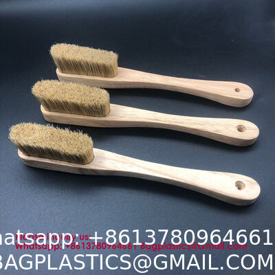 Bouldering Brush Chalk Paint Brush, Wax Paint Brush Set Of 5, Wax Brushes And Chalk Paint For Furniture DIY Art Crafts, Natural Bristle Round Oval Brush For All Painting And Waxing