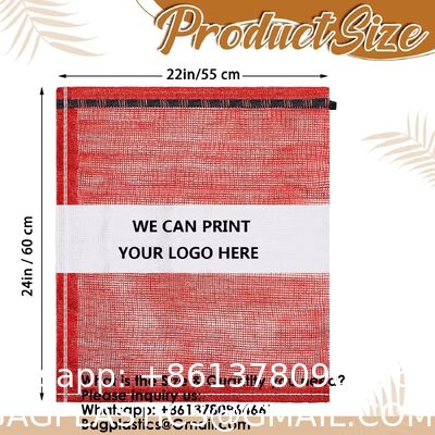 Onion Bags Reusable Mesh Produce Storage With Drawstring Firewood Bags Onion Potato Storage Sacks For Garden Vegetable Fruit Produce Packaging Supplies