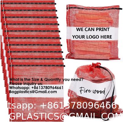Onion Bags Reusable Mesh Produce Storage With Drawstring Firewood Bags Onion Potato Storage Sacks For Garden Vegetable Fruit Produce Packaging Supplies