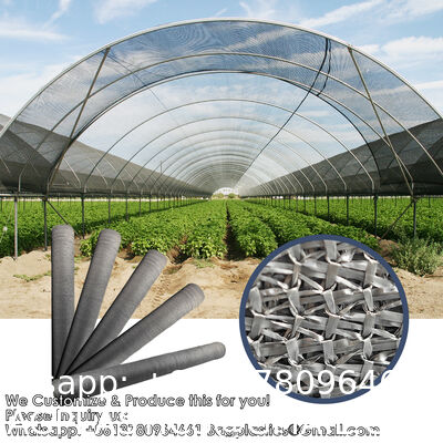 Shade Net 70% Agricultural Green House Shade Net Manufacturing Agricultural Uv Protection Dark Green Lightweight Shading Net